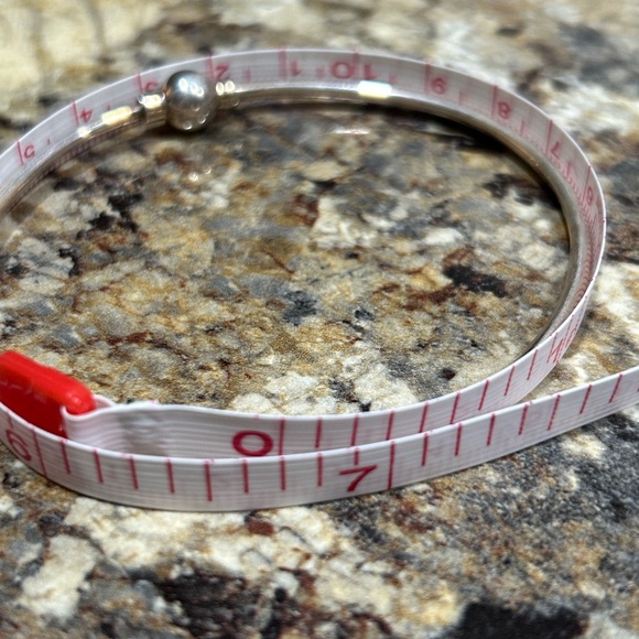 .925 Sterling Ball Bead Link Bracelet. Preowned. (595) - Picture 7 of 7